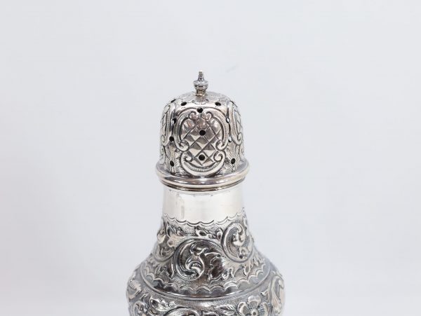 Sterling sølv sukkerdryss – Birmingham (UK), ca. 1919/1944, antikk/vintage, 16,3 cm - Image 3
