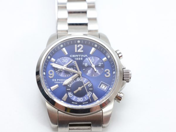Certina DS Podium 100 m – herreklokke, 40 mm - Image 3
