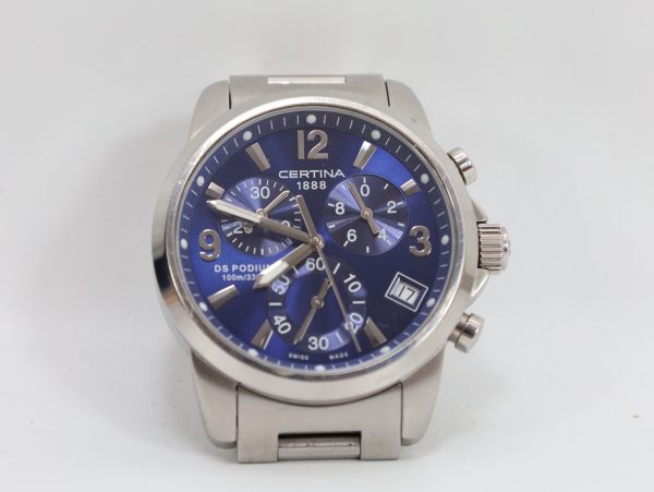 Certina DS Podium 100 m – herreklokke, 40 mm - Image 4