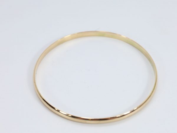 Armring i 14 karat (585) gult gull – innvendig diameter 6,1 cm - Image 4