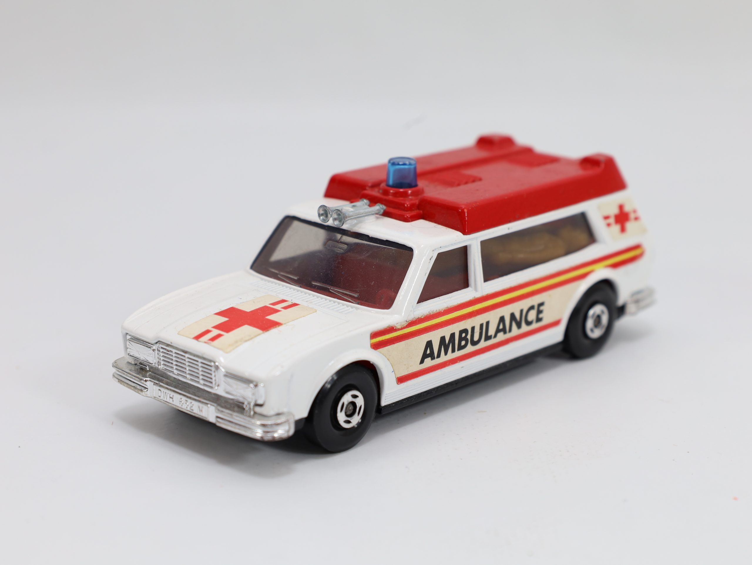 Matchbox Lesney Speed Kings K-49 Ambulance – vintage 1970-talls die-cast modell - Image 4