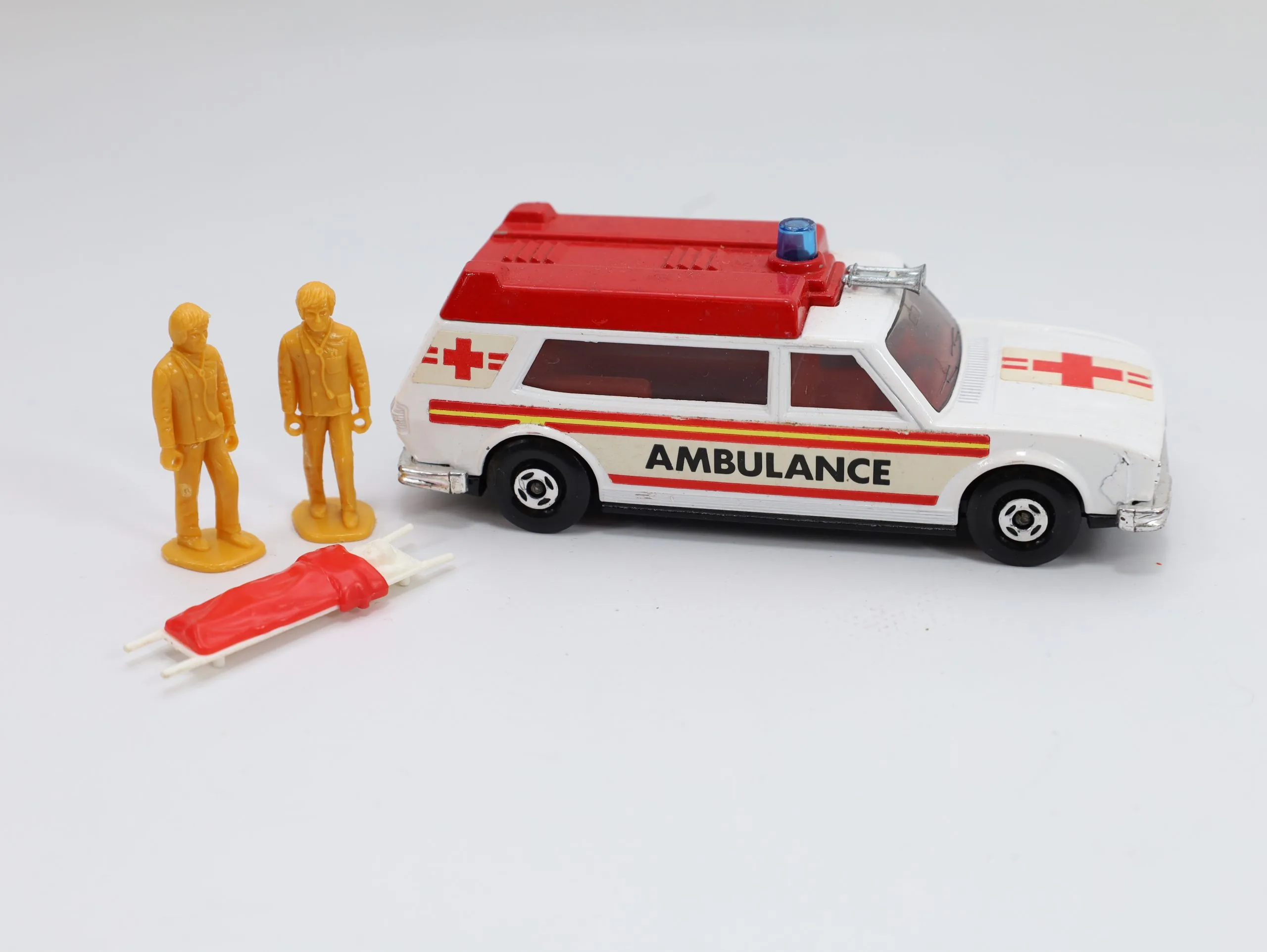 Matchbox Lesney Speed Kings K-49 Ambulance – vintage 1970-talls die-cast modell
