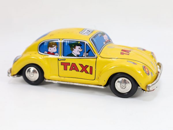 Volkswagen Boble Taxi blikkbil – “Japan” – ca. 15,5 cm - Image 3