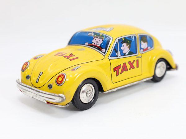 Volkswagen Boble Taxi blikkbil – “Japan” – ca. 15,5 cm - Image 4