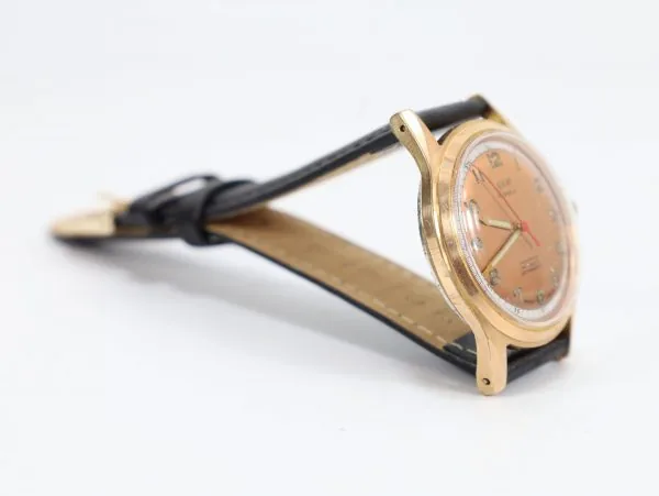 G.O.W. 17 Jewels armbåndsur – vintage sveitsisk herreklokke 35 mm - Image 6