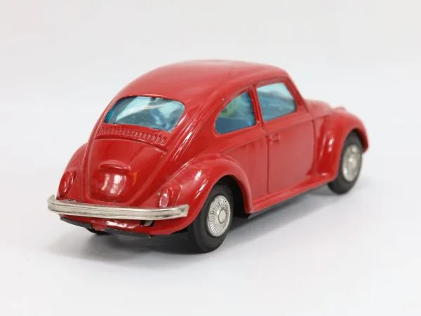 Bandai Volkswagen Boble – Rød blikkbil, ca. 18 cm - Image 4