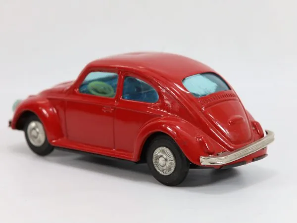 Bandai Volkswagen Boble – Rød blikkbil, ca. 18 cm - Image 5