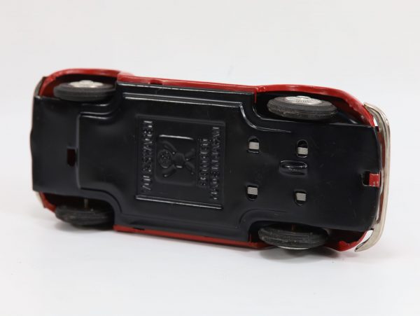 Bandai Volkswagen Boble – Rød blikkbil, ca. 18 cm - Image 6