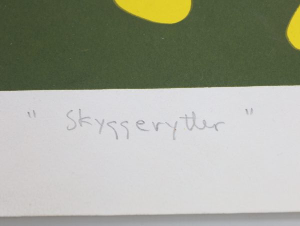 Skyggerytter — serigrafi / silketrykk, 2/40 (1993) av Fauske - Image 3
