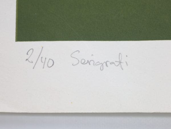 Skyggerytter — serigrafi / silketrykk, 2/40 (1993) av Fauske - Image 4