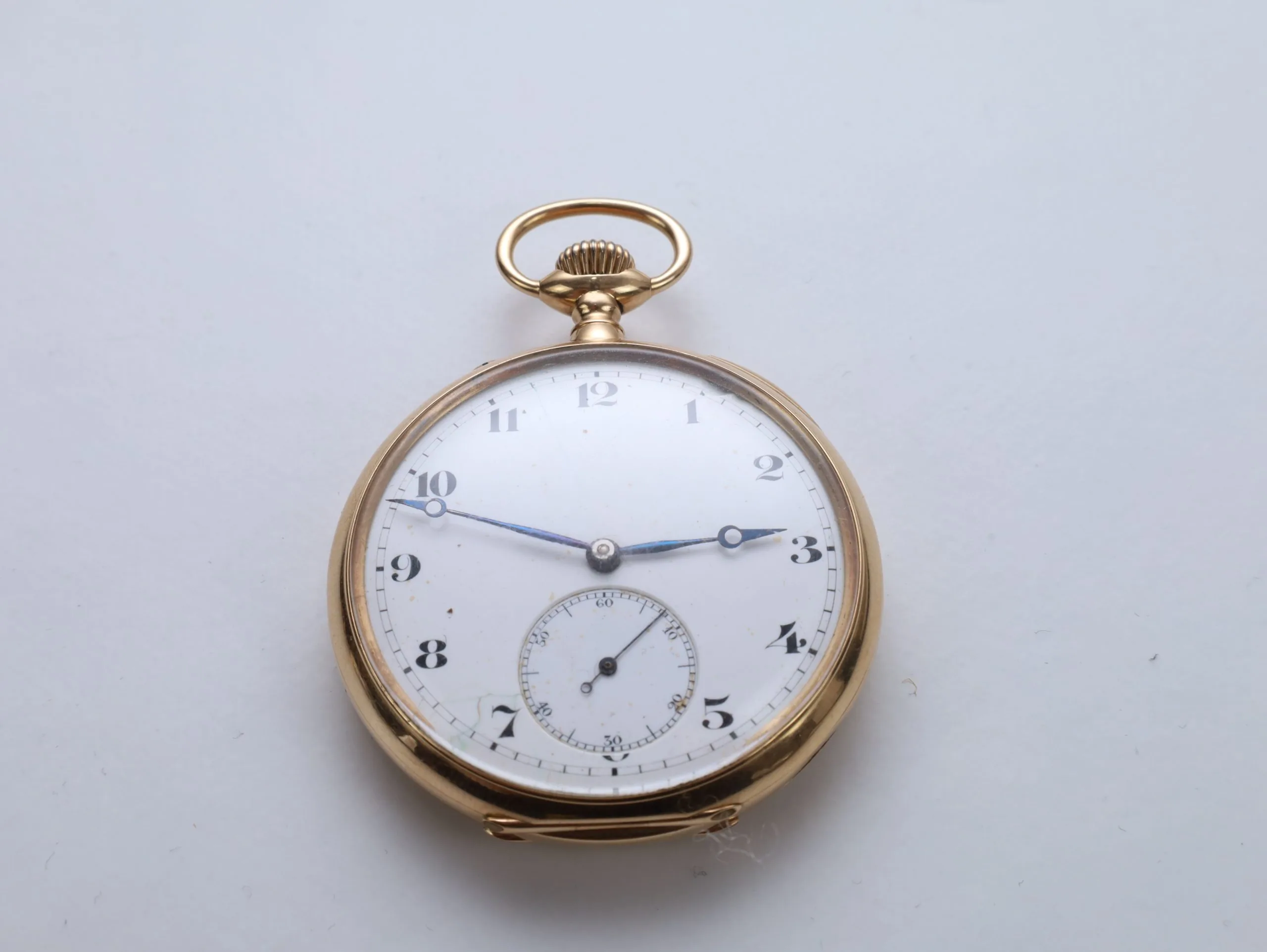 IWC Schaffhausen lommeur i 14K gull – ca. 1920–1930, totalvekt 89,92 g - Image 2