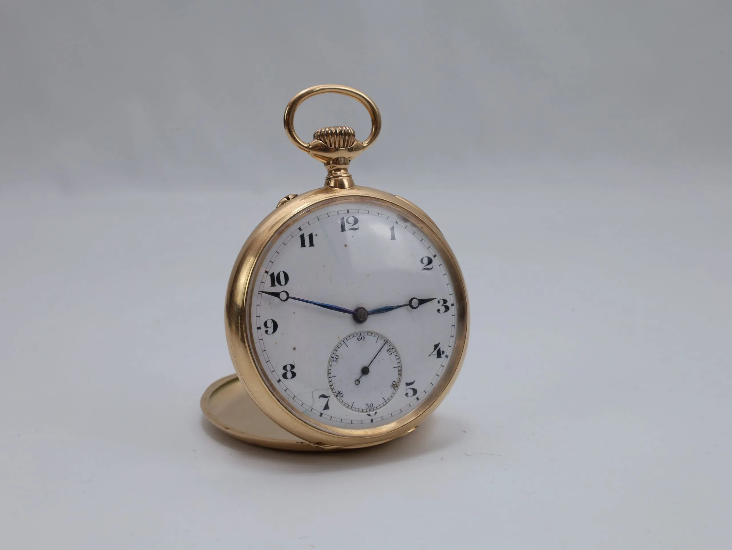 IWC Schaffhausen lommeur i 14K gull – ca. 1920–1930, totalvekt 89,92 g