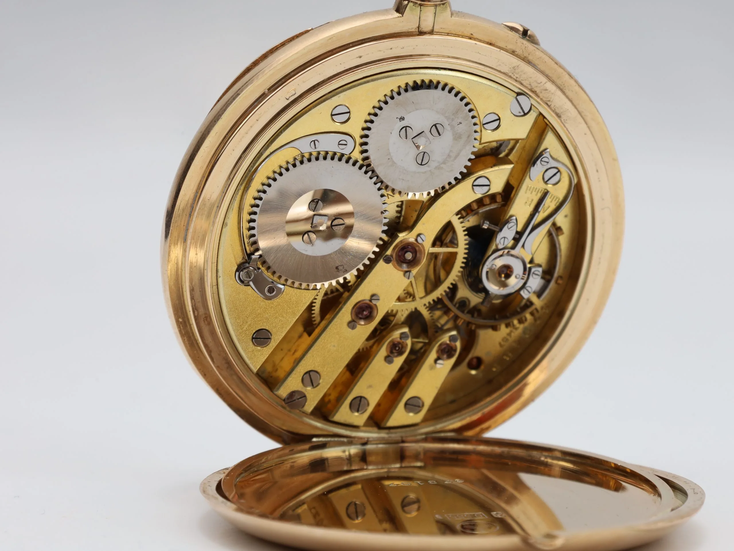 IWC Schaffhausen lommeur i 14K gull – ca. 1920–1930, totalvekt 89,92 g - Image 8