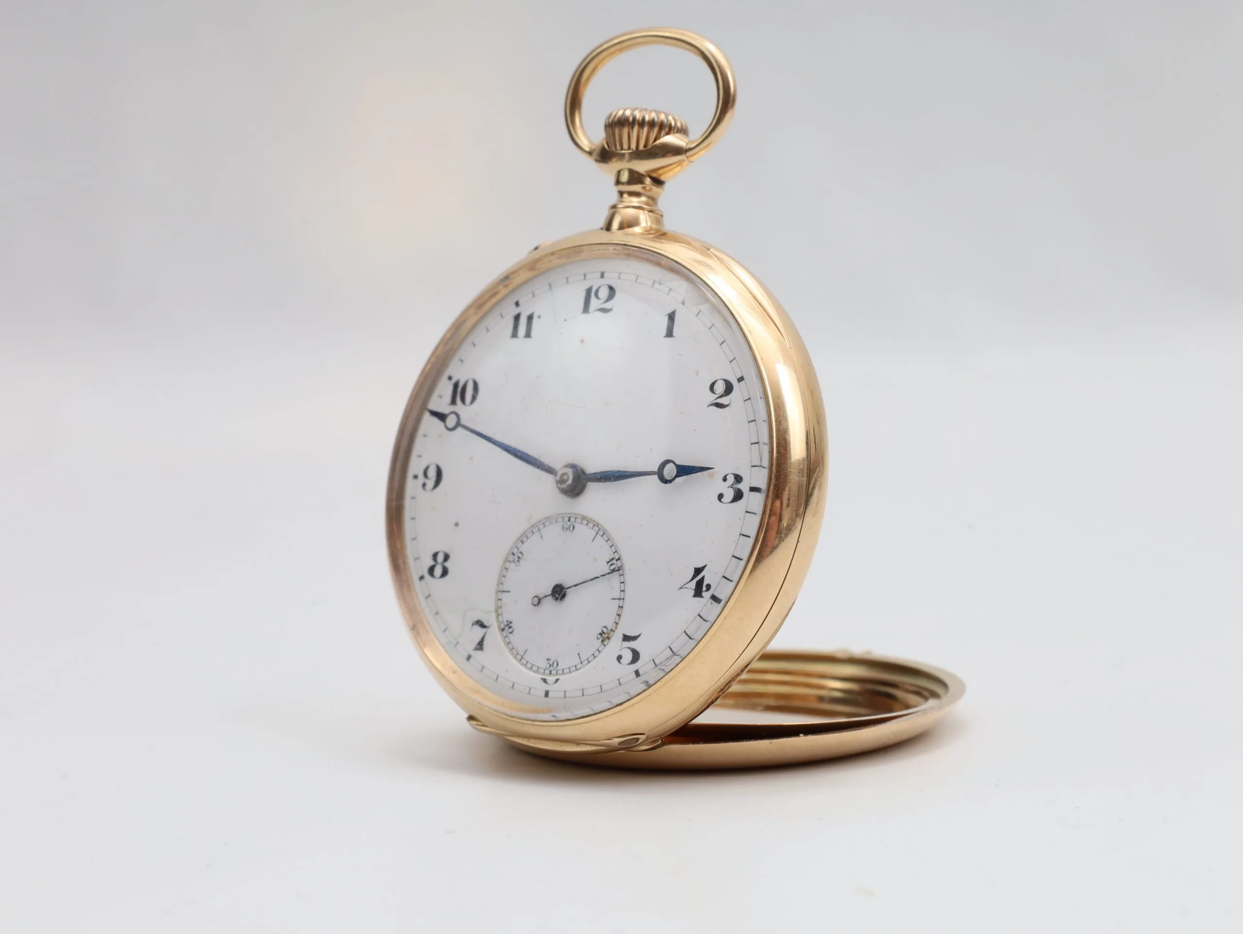 IWC Schaffhausen lommeur i 14K gull – ca. 1920–1930, totalvekt 89,92 g - Image 9