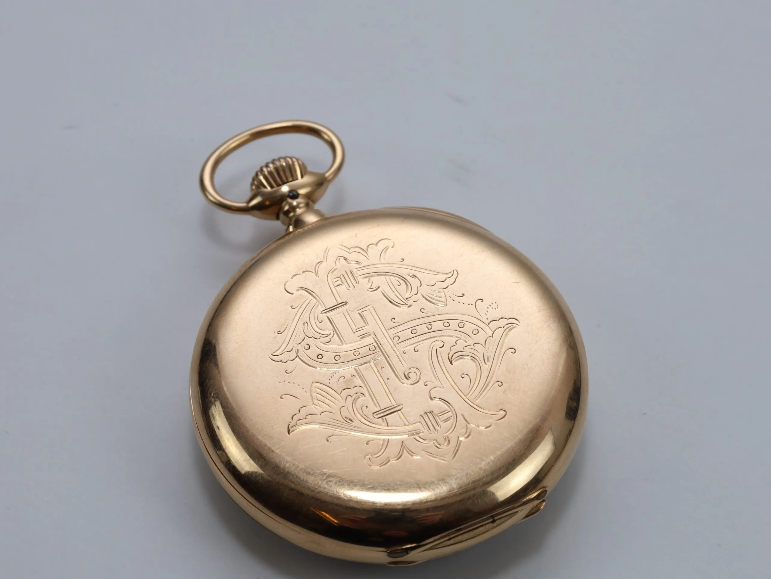 IWC Schaffhausen lommeur i 14K gull – ca. 1920–1930, totalvekt 89,92 g - Image 11