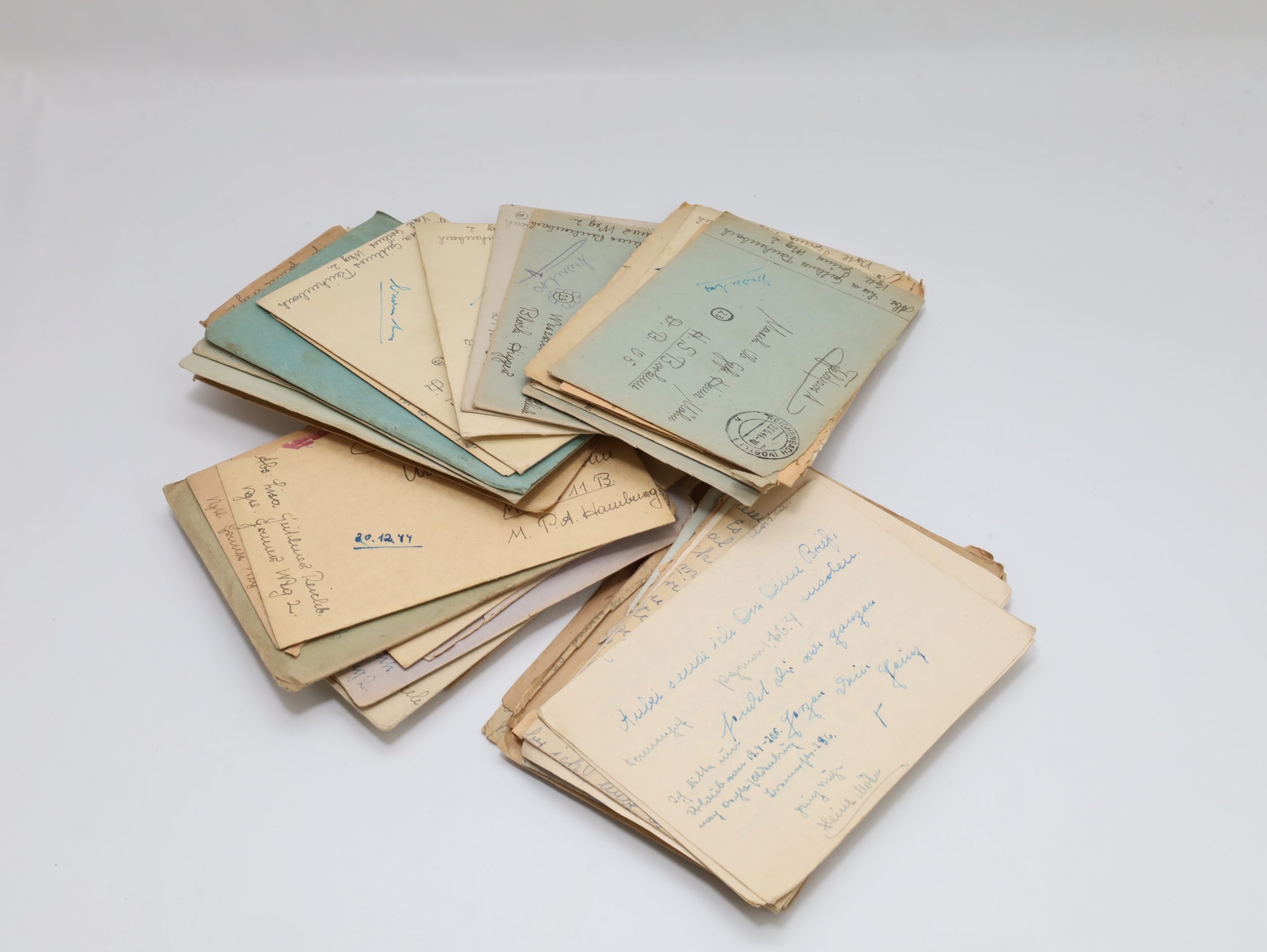 Samling med 40+ originale Feldpost-brev – Andre verdenskrig (WW2)